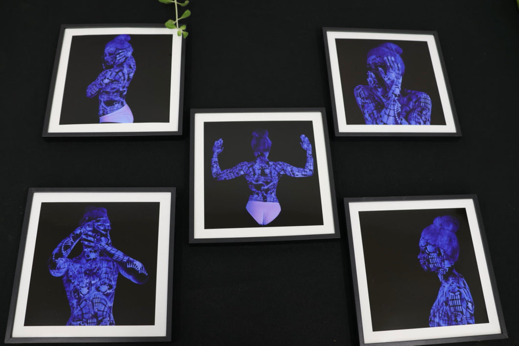 STEAM Girl Blacklight Body Paint Print Collection